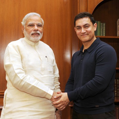 Aamir Khan calls on PM Modi